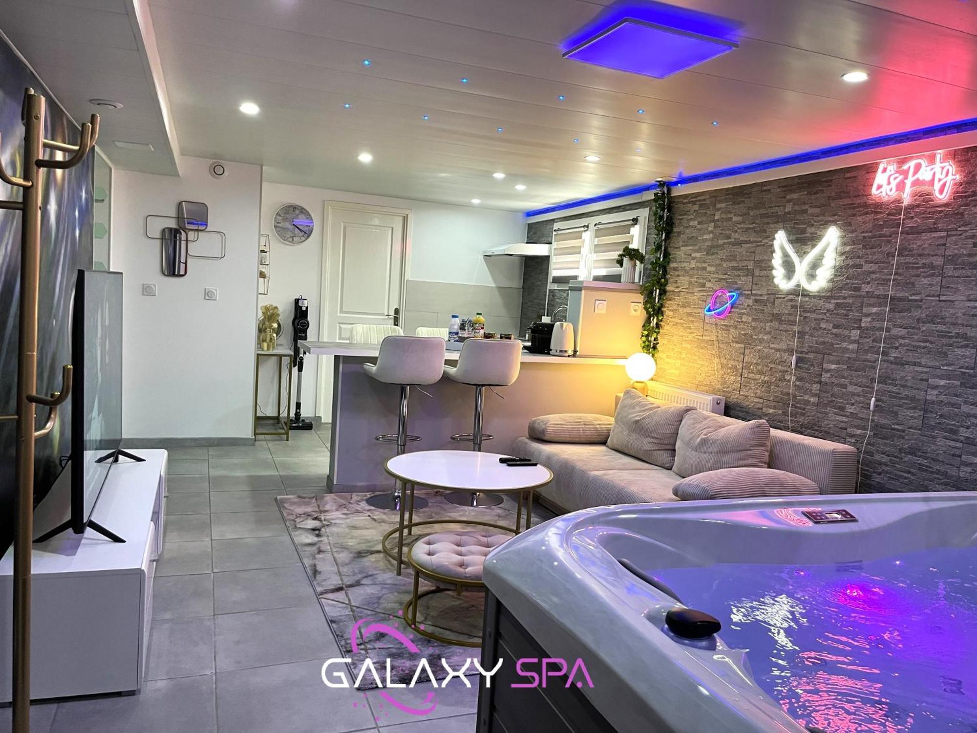 Galaxy Spa - Suite Mercure Jacuzzi Privatif Champigneulles Exterior photo